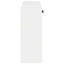 vidaXL Fali Cipőtartó BREDA 71 x 17 x 43 cm Szerelt Fa