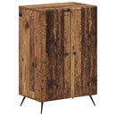 vidaXL Cipőszekrény BREDA 59,5 x 39,5 x 90 cm Szerelt Fa Antik Fa