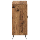 vidaXL Cipőszekrény BREDA 59,5 x 39,5 x 90 cm Szerelt Fa Antik Fa