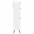 vidaXL Cipőszekrény BREDA 78 x 24 x 103 cm Szerelt Fa Fehér