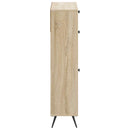 vidaXL Cipőszekrény BREDA 78 x 24 x 103 cm Szerelt Fa Sonoma Tölgy