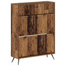 vidaXL Cipőszekrény BREDA 78 x 24 x 103 cm Szerelt Fa Antik Fa