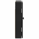 vidaXL Darts szekrény BREDA Fekete 52,5 x 10,5 x 53,5 cm Szerelt Fa