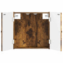 vidaXL Darts szekrény BREDA Füstös Tölgy 52,5 x 10,5 x 53,5 cm