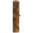 vidaXL Darts szekrény BREDA Füstös Tölgy 52,5 x 10,5 x 53,5 cm