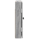 vidaXL Darts szekrény BREDA Szürke Sonoma 52,5 x 10,5 x 53,5 cm
