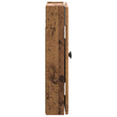 vidaXL Darts szekrény BREDA Antik Fa 52,5 x 10,5 x 53,5 cm Szerelt Fa