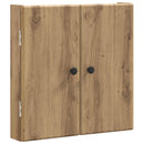 vidaXL Darts szekrény BREDA Kézműves Tölgy 52,5 x 10,5 x 53,5 cm