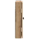 vidaXL Darts szekrény BREDA Kézműves Tölgy 52,5 x 10,5 x 53,5 cm