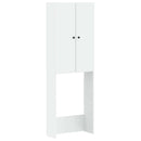 vidaXL WC Szekrény BREDA Fehér 66 x 25,5 x 190 cm Szerelt Fa