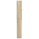 vidaXL WC Szekrény BREDA Sonoma Tölgy 66 x 25,5 x 190 cm Szerelt Fa