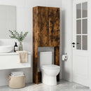 vidaXL WC Szekrény BREDA Füstös Tölgy 66 x 25,5 x 190 cm Szerelt Fa