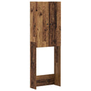 vidaXL WC Szekrény BREDA Antik Fa 66 x 25,5 x 190 cm Szerelt Fa
