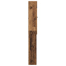 vidaXL WC Szekrény BREDA Antik Fa 66 x 25,5 x 190 cm Szerelt Fa
