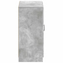 vidaXL Cipőszekrény UTRECHT 59,5 x 39,5 x 87 cm Szerelt Fa Betonszürke
