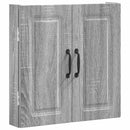 vidaXL Darts szekrény UTRECHT Szürke Sonoma 52,5 x 10,5 x 53,5 cm