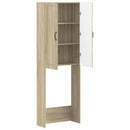 vidaXL WC Szekrény UTRECHT Sonoma Tölgy 66 x 25,5 x 190 cm Szerelt Fa