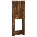 vidaXL WC Szekrény UTRECHT Füstös Tölgy 66 x 25,5 x 190 cm Szerelt Fa