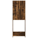 vidaXL WC Szekrény UTRECHT Füstös Tölgy 66 x 25,5 x 190 cm Szerelt Fa