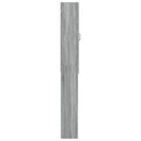 vidaXL WC Szekrény UTRECHT Szürke Sonoma 66 x 25,5 x 190 cm Szerelt Fa