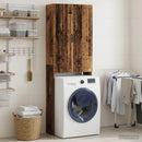 vidaXL WC Szekrény UTRECHT Antik Fa 66 x 25,5 x 190 cm Szerelt Fa