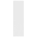 vidaXL Növényállvány polcokkal Fehér 30 x 30 x 100 cm Mérnöki fa