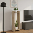 vidaXL Növényállvány Sonoma tölgy 30 x 30 x 100 cm Mérnöki fa