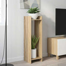 vidaXL Növényállvány 2 db Sonoma tölgy 30 x 30 x 100 cm Mérnöki fa