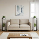 vidaXL Növényállvány 2 db Betonszürke 30 x 30 x 100 cm Szerelt Fa