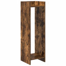 vidaXL Növényállvány 2 pcs Füstölt Tölgy 30 x 30 x 100 cm Mérnöki fa