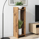 vidaXL Növényállvány 2 db Antik Fa 30 x 30 x 100 cm Szerelt Fa
