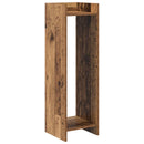 vidaXL Növényállvány 2 db Antik Fa 30 x 30 x 100 cm Szerelt Fa