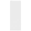 vidaXL Növényállvány polcokkal Fehér 30 x 30 x 80 cm Mérnöki fa