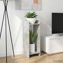 vidaXL Növényállvány Beton Szürke 30 x 30 x 80 cm Mérnöki fa