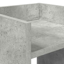vidaXL Növényállvány 2 pcs Beton Szürke 30 x 30 x 80 cm Mérnöki fa