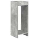vidaXL Növényállvány 2 pcs Beton Szürke 30 x 30 x 80 cm Mérnöki fa