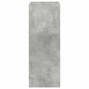 vidaXL Növényállvány 2 pcs Beton Szürke 30 x 30 x 80 cm Mérnöki fa