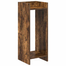 vidaXL Növényállvány 2 db Füstös Tölgy 30 x 30 x 80 cm Szerelt Fa