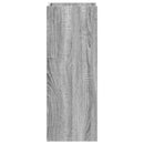 vidaXL Növényállvány 2 pcs Szürke Sonoma 30 x 30 x 80 cm Mérnöki fa