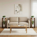 vidaXL Növényállvány 2 pcs Öreg fa 30 x 30 x 80 cm Mérnöki fa