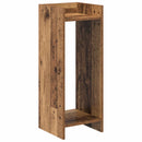 vidaXL Növényállvány 2 db Antik Fa 30 x 30 x 80 cm Szerelt Fa