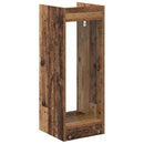 vidaXL Növényállvány 2 db Antik Fa 30 x 30 x 80 cm Szerelt Fa