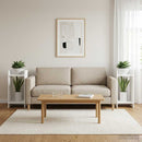 vidaXL Növényállvány 2 db Fehér 30 x 30 x 60 cm Szerelt Fa