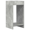 vidaXL Növényállvány Betonszürke 30 x 30 x 60 cm Szerelt Fa