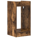 vidaXL Növényállvány 2 pcs Füstölt Tölgy 30 x 30 x 60 cm Mérnöki fa