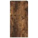 vidaXL Növényállvány 2 pcs Füstölt Tölgy 30 x 30 x 60 cm Mérnöki fa