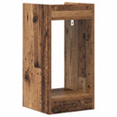vidaXL Növényállvány 2 db Antik Fa 30 x 30 x 60 cm Szerelt Fa