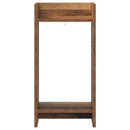 vidaXL Növényállvány 2 db Antik Fa 30 x 30 x 60 cm Szerelt Fa