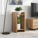 vidaXL Növényállvány 2 db Kézműves Tölgy 30 x 30 x 60 cm Mérnöki fa