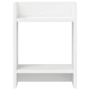 vidaXL Növényállvány polcokkal 2 pcs Fehér 30 x 30 x 40 cm Mérnöki fa